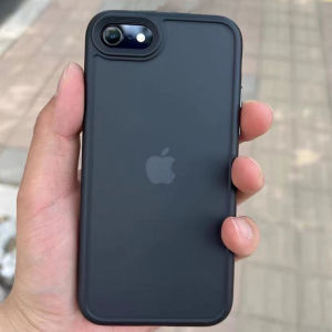เคสซิลิโคนบางเฉียบสำหรับ Apple SE รุ่นใหม่ ป้องกันการตกหล่น ด้านล่างแบบด้าน ดีไซน์เรียบง่าย ดีไซน์สร้างสรรค์ ดีไซน์ธุรกิจ ป้องกันนิ้วมือ