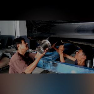 KNALPOT MOBIL NDK EXHAUST MUFFLER PRO SERIES TIPE PRO STREET BURNTIP ATAU POLISH