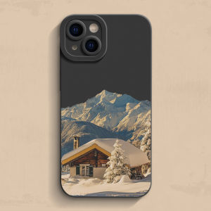Creative Silicone Phone Case Full Cover Oil Painting Anti-Fall Protection for 6s 7 8 plus X XR 11 12 13 14 15 16 16 plus