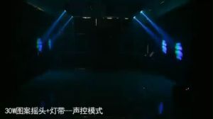 LED Beam Light RGBW Spotlight  Gobo prism  stage light/ pinhole light/Beam spotlight Amazing lighting effects to highlight atmosphere