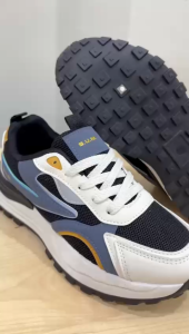 BUM Equipment Womens Shoe B89045/B89046 Black/Beige- Kasut Wanita Kasual Selesa Sneakers