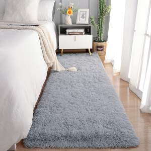 VIKAMA Soft Running Rug Plush And Fluffy Bedroom And Living Room Carpet Nursery And Childrens Room Floor Mat For Home Decor
