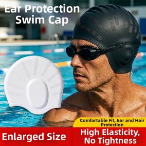 NAIFUNA | Ear Protection Waterproof Swimming Cap
