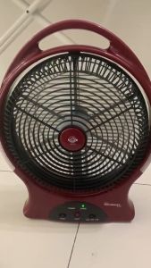 Sonia Gold Imported Portable Fan | Rechargeable Fan | Camping Fan | Emergency Fan Murah