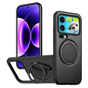 szhaiyu | Armor Shockproof Phone Case for Xiaomi 17 Pro Max 15T Pro 360° Rotating Magnetic Metal Ring Bracket for Xiaomi 14T Pro Cover