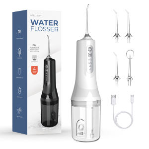 Professional wireless dental floss cleaner 4 cleaning modes portable rechargeable electric dental floss oral irrigator