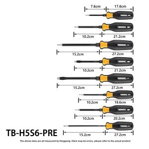 Strong Suction High Torque Screwdriver Set 8 Pieces