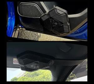 Adjustable Car Sun Visor Mount Fan Rechargeable Quiet Air Circulation Cooler For Windshield Vehicle Interior Use Car Accessory