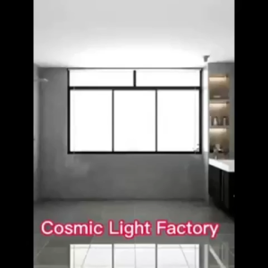 Smart bathroom mirror three color dimming endless dimming fog removal function time display temperature display