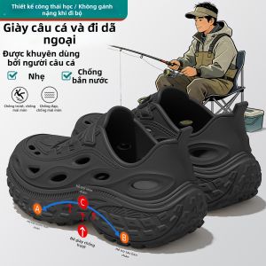 FZT | Dép Nam Chống Trượt & Kháng Mùi cho Đi Câu Cá và Lái Xe