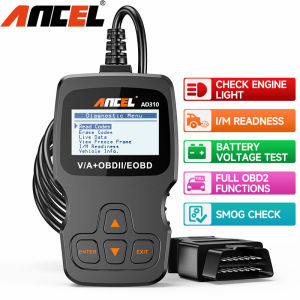 ANCEL AD310 OBD2 Scanner Mobil: Alat Diagnosis Kode Kesalahan & Alat Pindai ECU