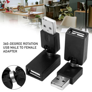 Rotating USB 2.0 Adapter Converter USB Male To USB Female Adapter For PC Laptops TV Mouse DVD Player Swivels USB Adaptor 1PCS