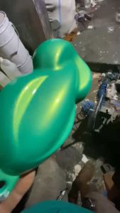 cat alien green PU Custom Gresik