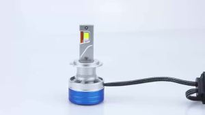 H7 H4 1:1 Halogen Size Headlight CANBUS Bulbs H1 H11 9006 9005 Hi/Lo Beam Plug&Play LED Headlight with Turbo Fan Fog Lamp 12V