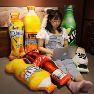 Đồ Chơi Nhồi Bông Thực Tế Gối Đồ Ăn Vặt Ngộ Nghĩnh Gối Mô Phỏng Đồ Uống Gối Siêu Mềm Chất Liệu Nhung Ngắn Dành Cho Mọi Lứa Tuổi