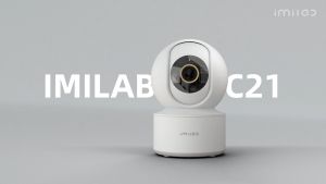 IMILAB C21 2.5K Home Security Camera Indoor 360° WiFi CCTV IP Camera for Pet/Nanny/Baby Monitor 4MP with Motion Detection Night Vision 2-Way Audio Cloud/SD Card