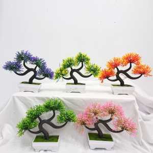 Unico PBP05 Tanaman Hias Pot Bunga Pohon Bonsai Plastik Artificial Flower Buatan Ornamen Hiasan Dekorasi Ruangan Rumah COD