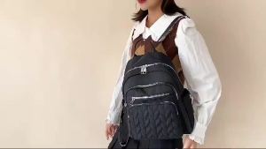 Tas Ransel Wanita Sekolah Kerja Model Terbaru 2025 Bahan Lembut Waterproof Kekinian Kualitas Tinggi