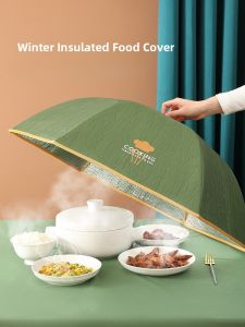 Foldable Insulated Dining Table Cover Home Use Leftover Food Dustproof Magic Tool Practical New Style Restaurant Table Cover