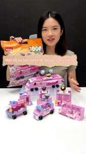 Lego xe kem xe cứu thương mô hình lắp ráp thông minh đồ chơi học tập phát triển tư duy và khả năng học hỏi cho trẻ.