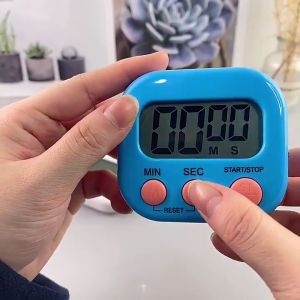 Multipupose Large LCD Digital Kitchen Cooking Timer Count Down Up Clock Loud Alarm Magnetic Fitness Timer