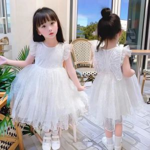 Summer New Girls Dress Puffy Tulle