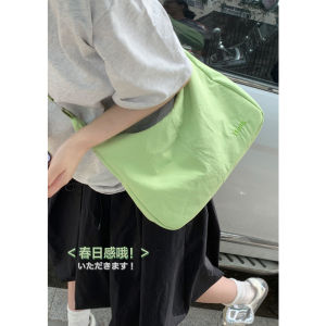 Fashionable Canvas Tote Bag for Women Large Capacity Casual College Style Single Shoulder Crossbody Bag New 2024 Model