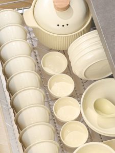 KANGMO | Creamy Style Elegant Fresh Ceramic Bowl
