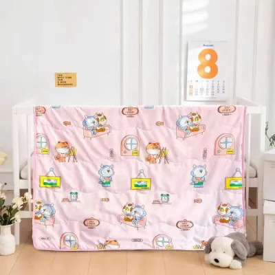 Chăn đũi cho bé đắp mùa hè thu chăn cho bé đến trường đắp văn phòng