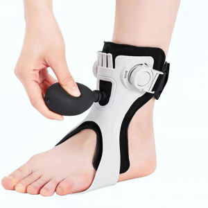 เท้าวางรั้งปรับหัวเข็มขัดท่าทางที่ถูกต้องข้อเท้าเท้า Orthosis สนับสนุนรั้งสําหรับอัมพาตครึ่งซีก