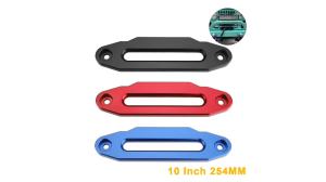 Phụ Kiện Dây Kéo Bằng Nhôm 6063 Hawse Fairlead Cho Máy Kéo Dây Tổng Hợp 10 Inch Màu Đen Xanh Dương Đỏ Tải Trọng 8000-13000 LBS