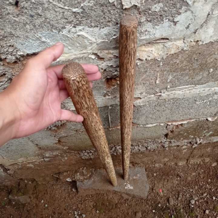 Tongkat kayu aren 80 cm / tongkat jalan kayu aren 80cm | Lazada Indonesia
