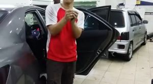 Car Window Magic Tinted Magic Tint Kereta Ikut Bentuk Cermin Glass Solar Film Pre Cut According Car Window Shape (Removeable & Reusable) For Perodua Alza New 2022