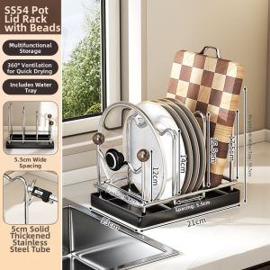 Kitchen Drainer Organizer Rack for Sponges and Dish Cloths