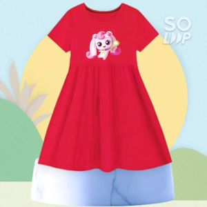 Dress Cantik anak perempuan usia 1-8 tahun Catch Teenieping
