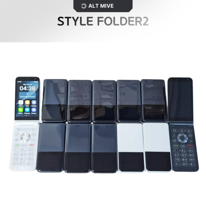 (ขณะใช้งาน) โฟลเดอร์ MIVE Style 2-4.3 "100% ของโทรศัพท์มือถือพับเก็บได้ ...