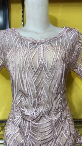 Kebaya Wisuda Premium Modern Rosegold Lengan Panjang Neng Lina Kebaya 223