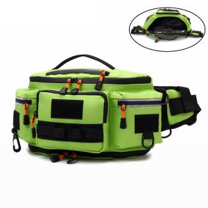 Mens Hiking Chest Bag Multi-pockets Travel Waist Bag Outdoor Climbing Running Cycling Crossbody Bag Sports Molle Belt Rig Pouch