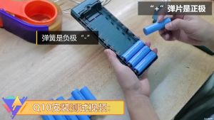 Box sạc dự phòng 10 cell sạc nhanh QC3.0 PD3.0 VOOC Q10 bản cao cấp Tháo lắp dể dàng (Mẫu Mới 2024)