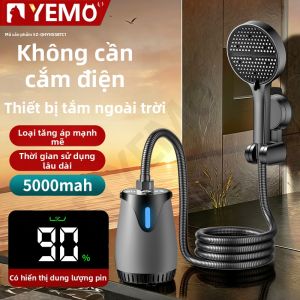 YEMO | Bơm Nước Điện Dùng Cho Du Lịch Có Tăng Áp