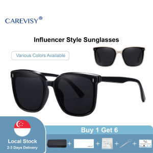 CAREVISY Influencer Sunglasses UV400 Protection Anti Glare Driving Fishing Outdoor Activities Sunglasses for Adults Men Women