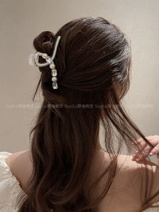 Limited Edition Pearl Acetate Hair Clip Womens 2024 New Design Shark Clip Stylish Hair Accessories Korean Fashion Trend