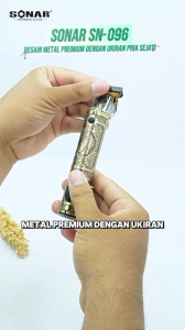 Sonar SN-096 Alat Cukur Rambut Bahan Besi Motif Timbul