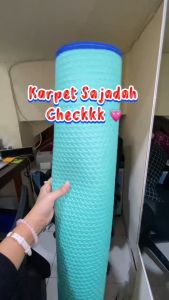 KARPET SAJADAH /KARPET BENTOL POLOS / MATRAS LANTAI / ALAS SAJADAH UK. 70x120