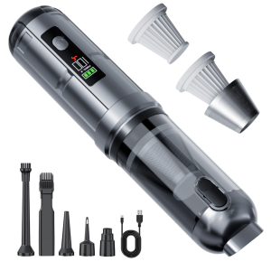 17000PA Car Vacuum Cleaner with Brushless Motor Handheld Vacuum Portable Cordless Compressed Air Duster for Car Home Office Pet