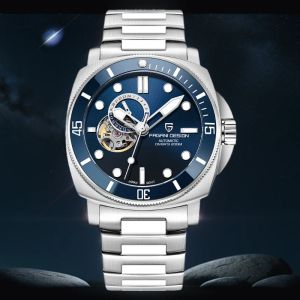 PAGANI DESIGN Luxury Men Mechanical Watch Fashion Sapphire 200M Waterproof Automatic Wacth for Men Timecode Relogio Masculino