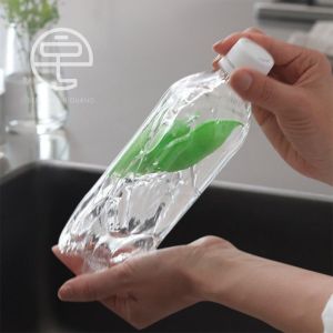 Marna Magic Bean Cup Brush Glass Milk Bottle Insulated Bottle Brush Cup Sponge Cleaning Tool K117 Household Personal Cleaning