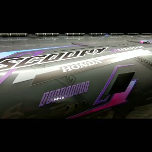 Striping Sticker Stiker Scoopy Fi Transparan Custom // Stiker Transparan UV Scoopy Fi Sporty Tahun 2013 2016 // KOde SSFI-UV - 420 Design