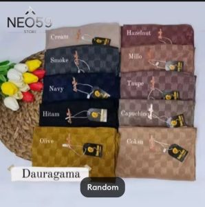 hijab instan bergo Elnora/kerudung bergo lasercut by DAURA GAMA