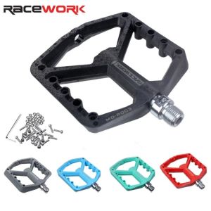 Racework Bicycle Pedals Nylon Mountain Bike Pedals Bike Accessories